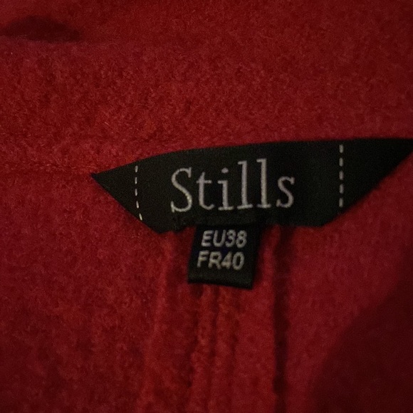 Stills Amsterdam hot pink felted wool structured cardigan sweate… - Picture 12 of 13